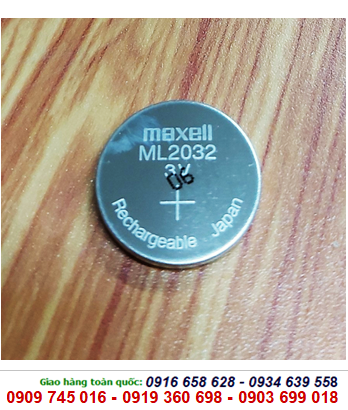 Maxell ML2032, Pin sạc 3v lithium Maxell ML2032 chính hãng Made in Japan